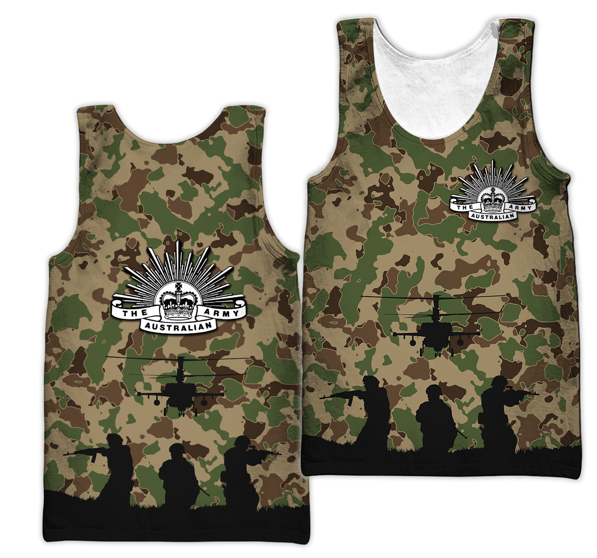 The Australian Army 3D All Over Printed Shirts VP15032104