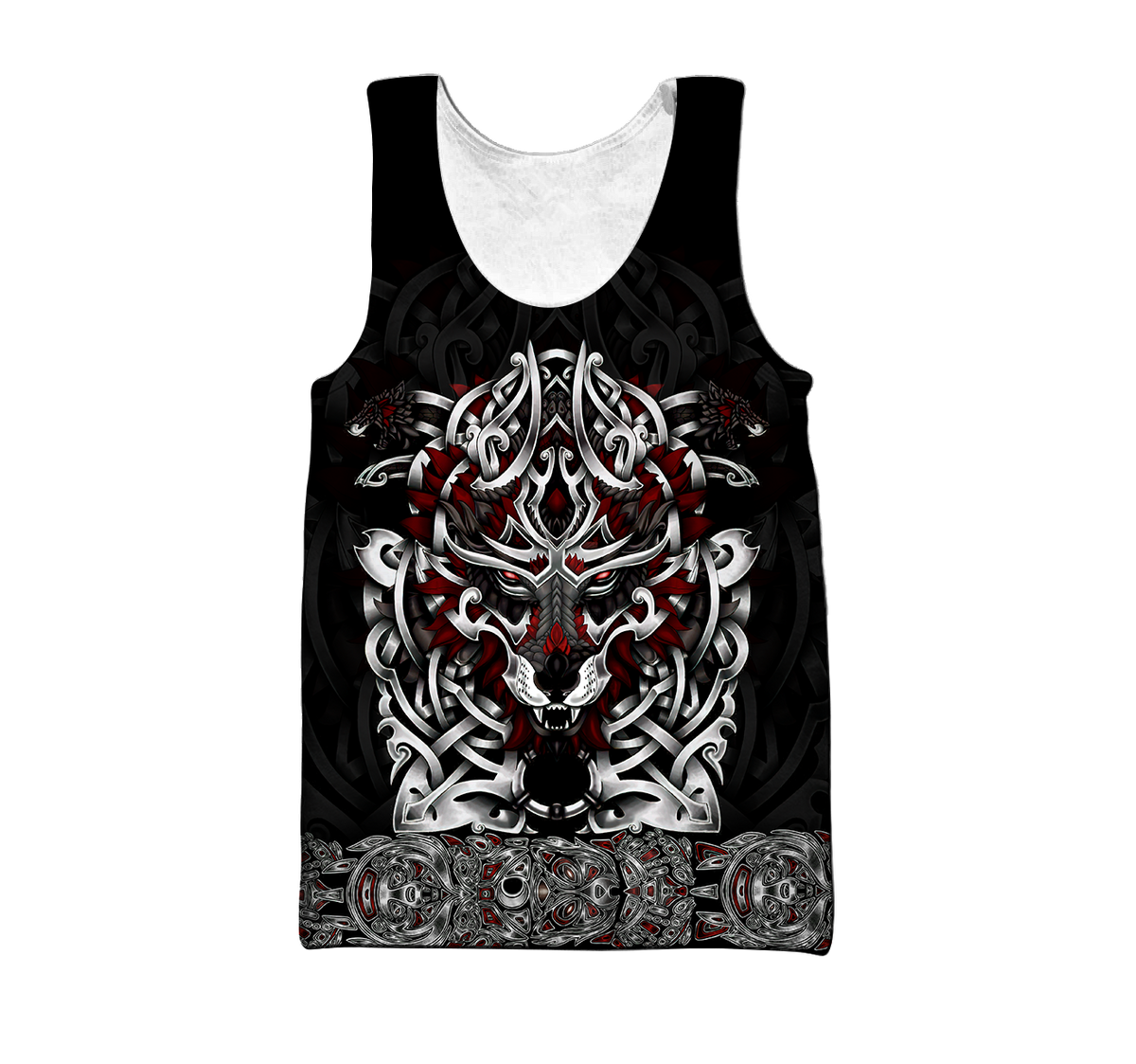 Wolf Viking 3D All Over Printed Unisex Shirt