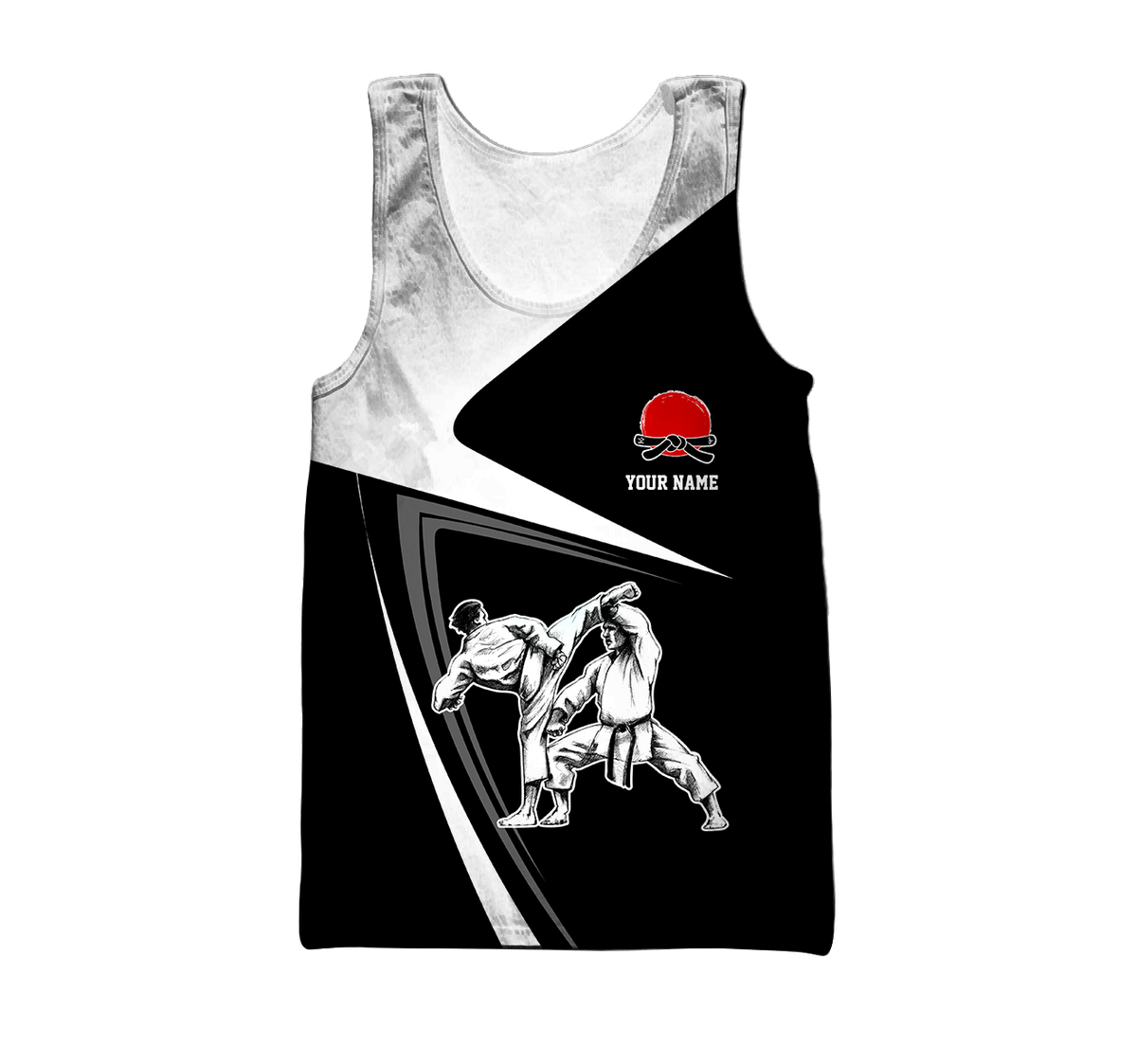 Customize Name Karate Hoodie For Men And Women MH08032104