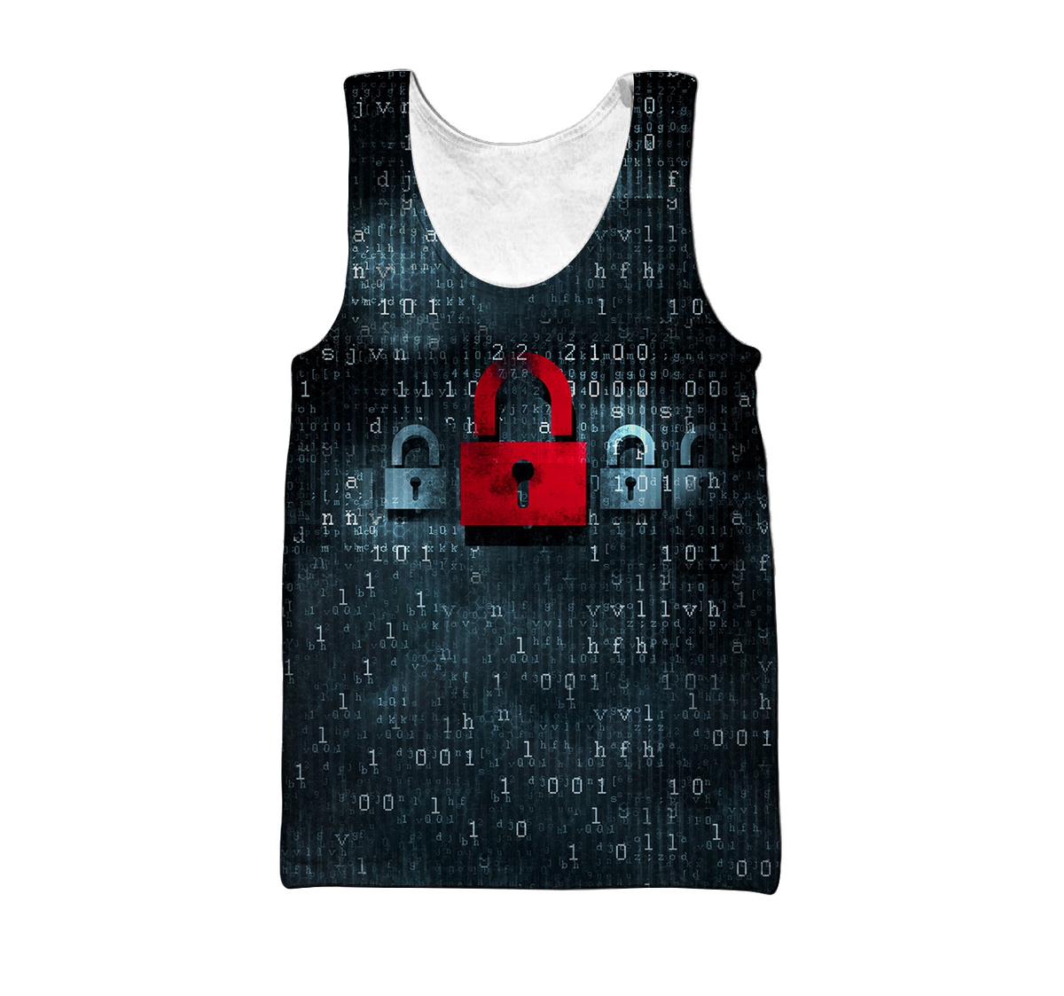 Cyber Language 3D All Over Printed Unisex Shirts