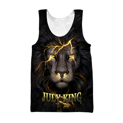 July Lion 3D All Over Printed Unisex Shirts Pi21012107