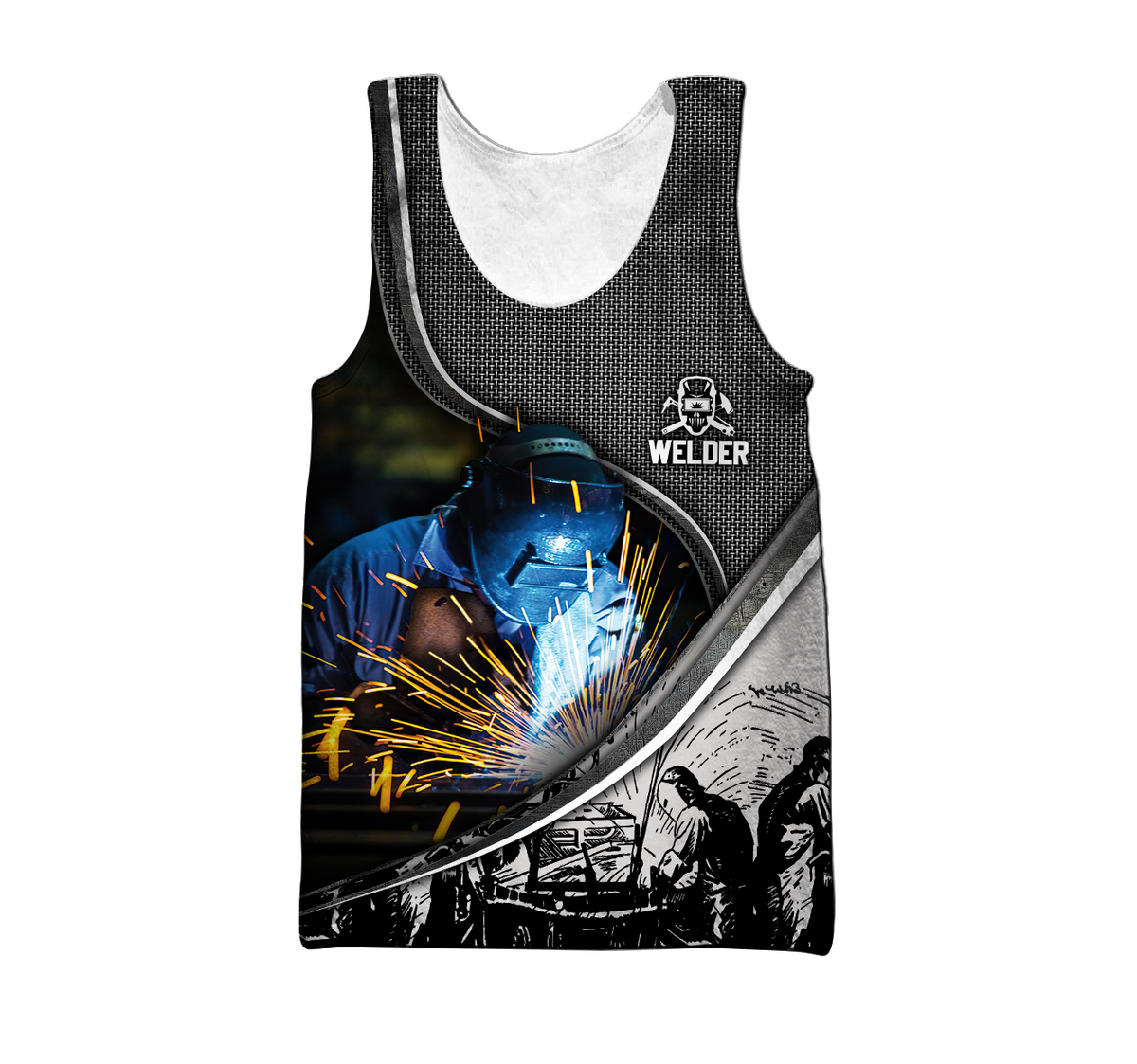 Premium Welder All Over Printed Shirts For Men And Women MEI
