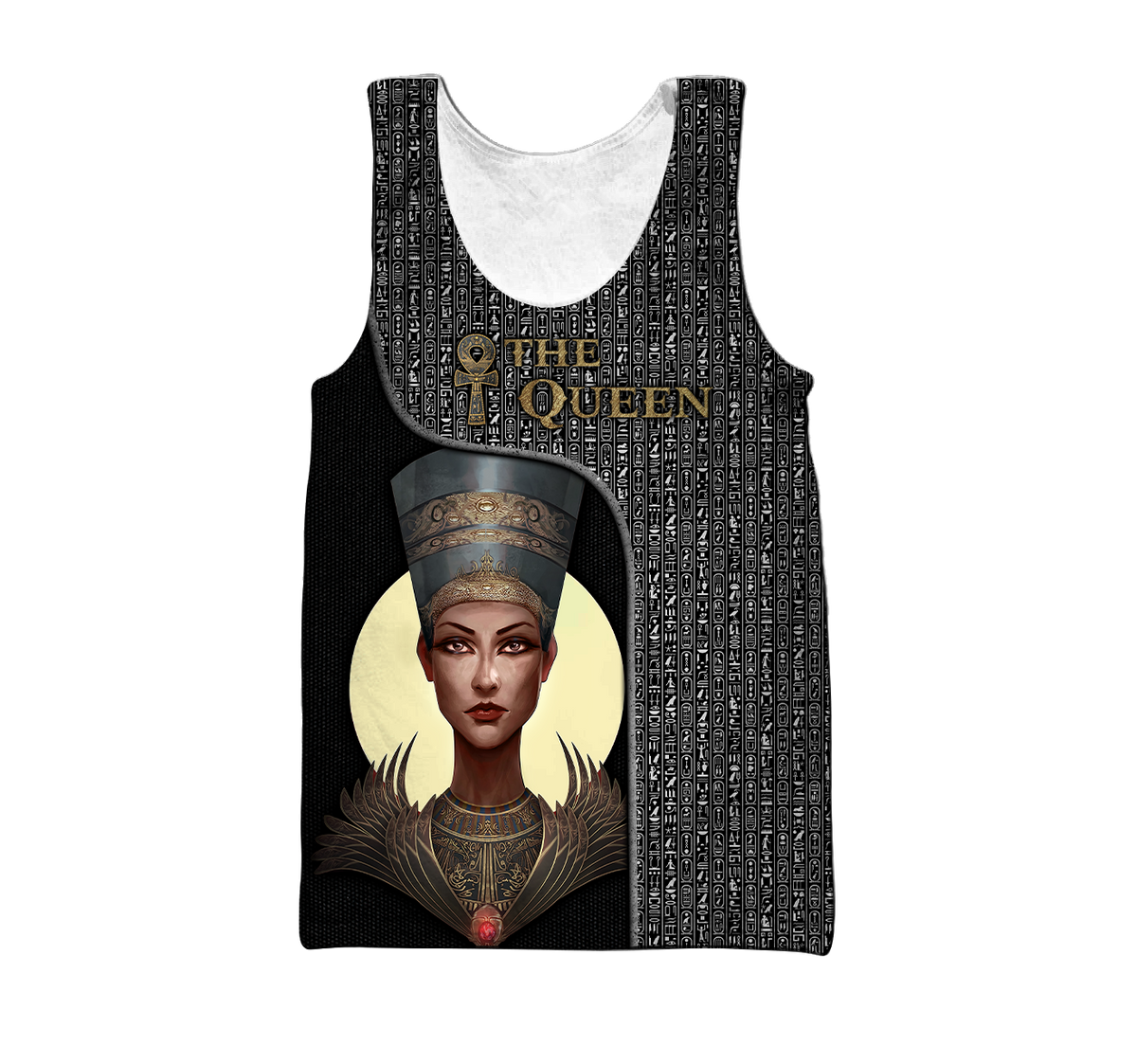 Custom name The Queen Ancient Egypt 3D design print shirts