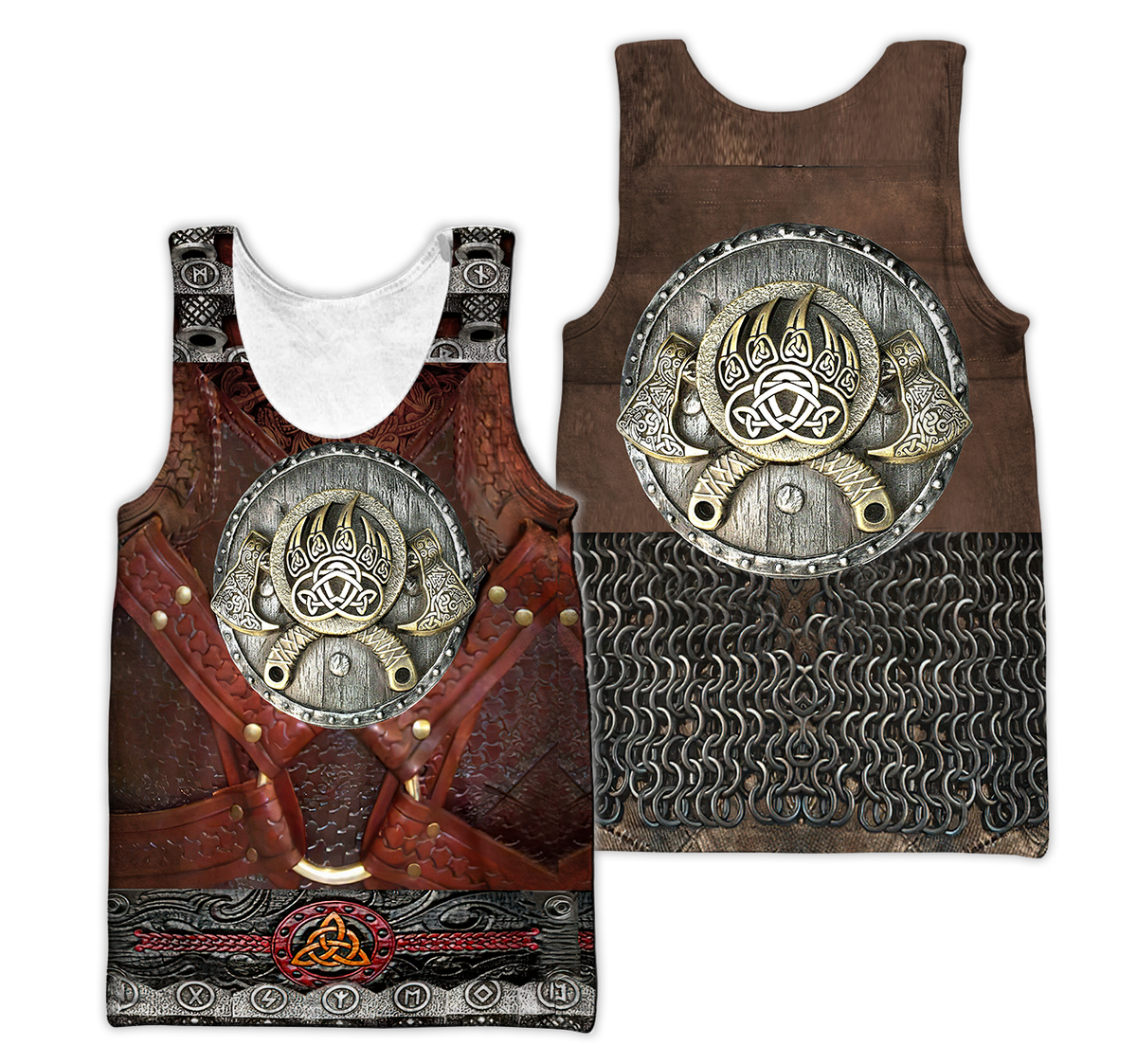 Viking Armor 3D All Over Printed Unisex Shirts