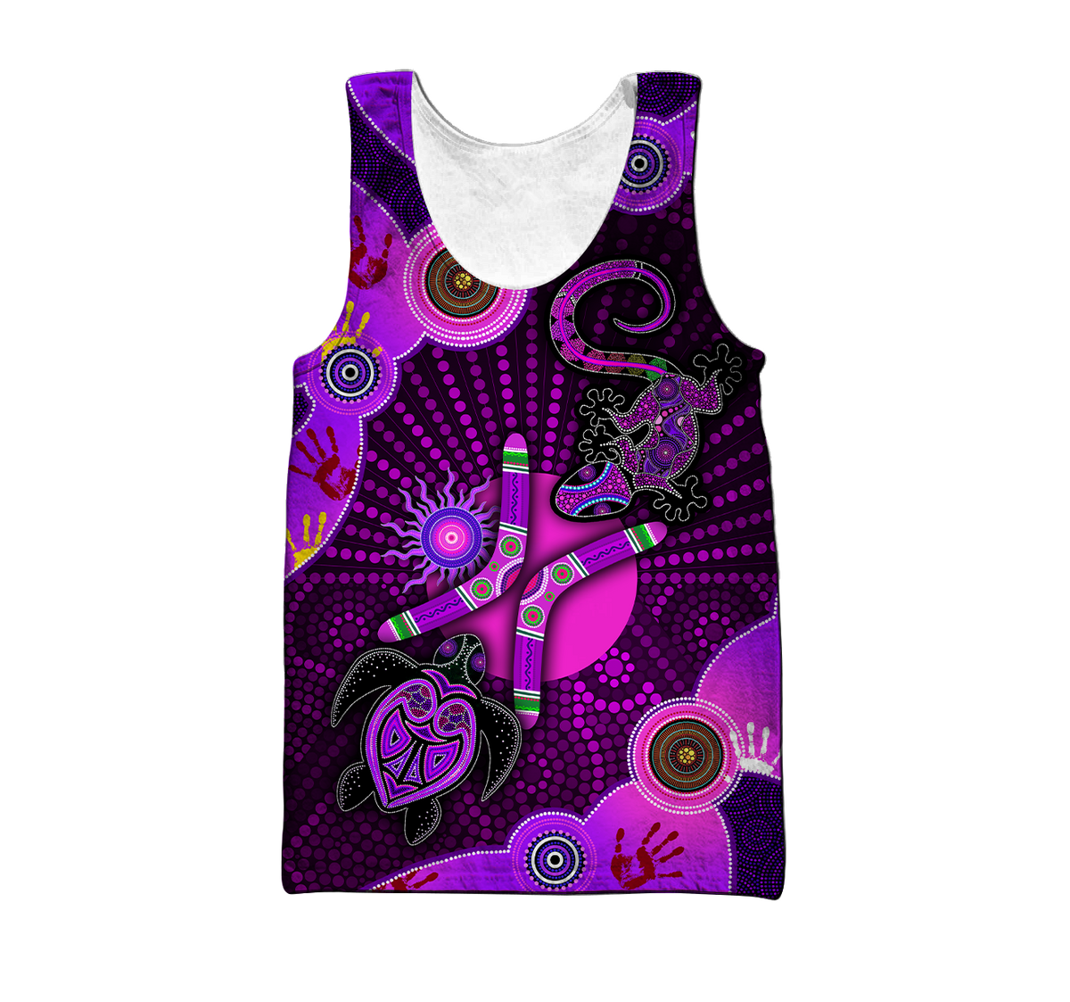 Aboriginal Naidoc Week 2021 Purple Turtle Lizard Sun 3D printed summer shirts