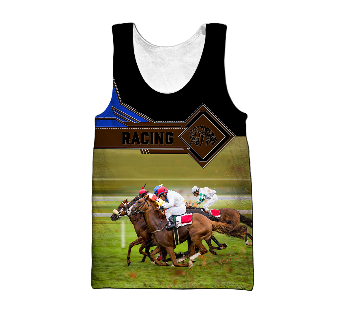 Horse Racing 3D All Over Printed Unisex Shirts