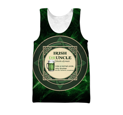 Irish Saint Patrick Day 3D All Over Printed Unisex Shirt