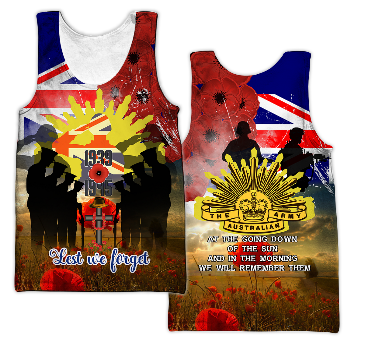 Premium Unisex Hoodie Remember Anzac Day ML