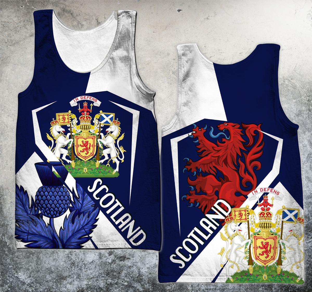Premium Scotland Lion 3D All Over Printed Unisex