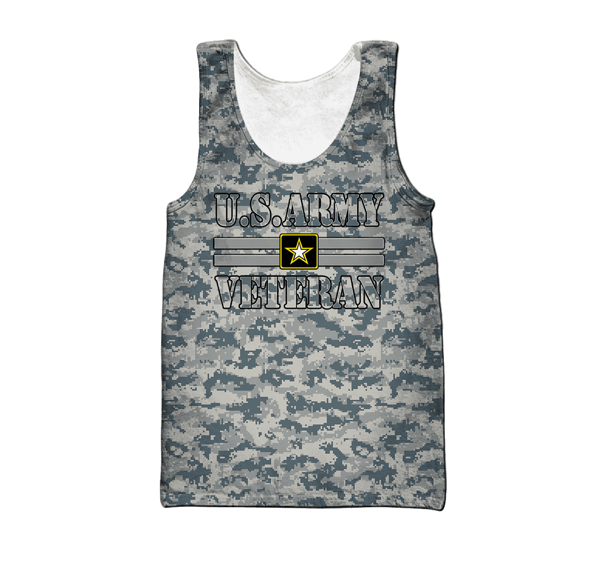 US Army Veteran Personalized Name 3D All Over Printed Unisex Hoodie