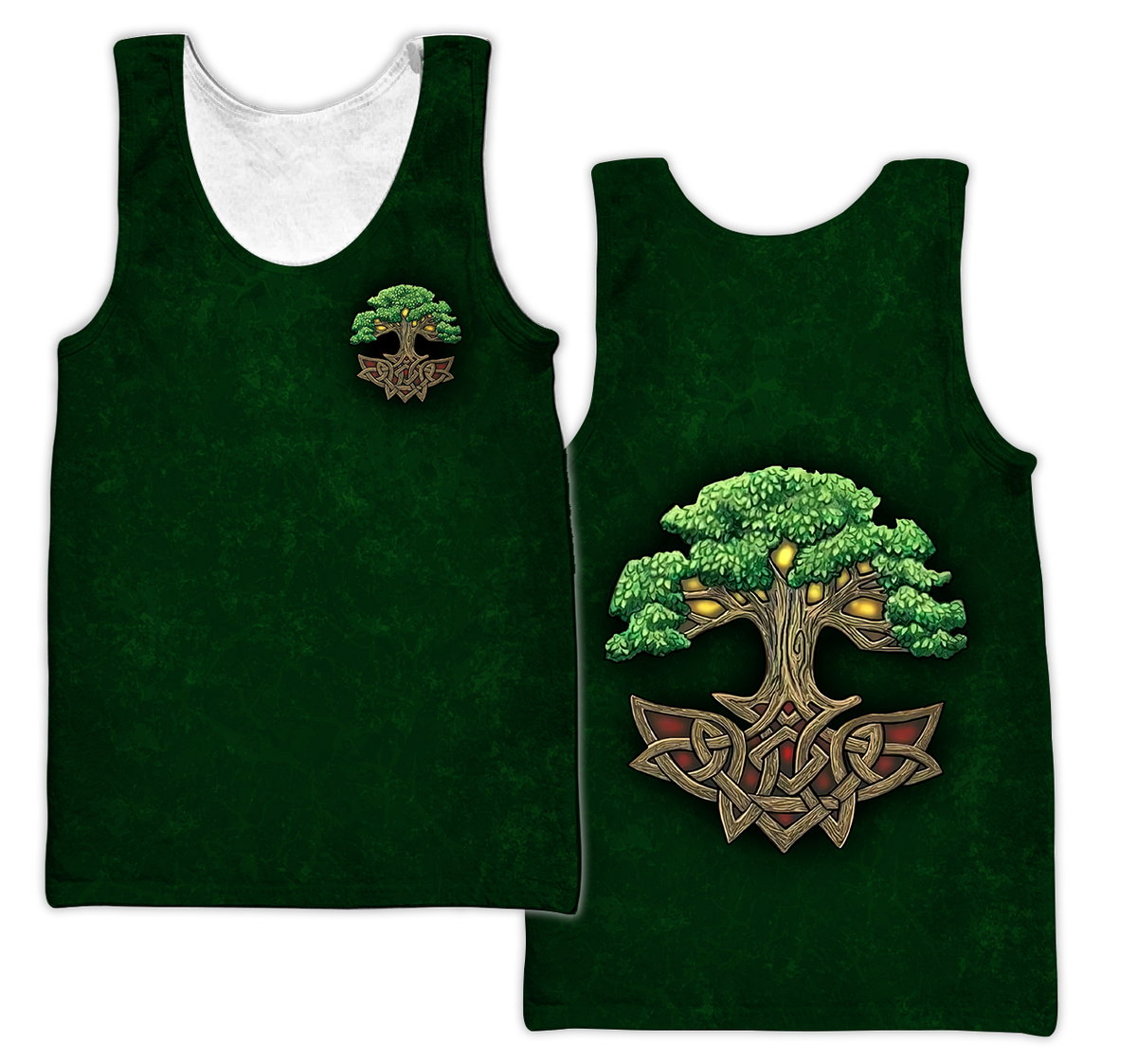 Irish tree of life St.Patrick day 3d hoodie shirt for men and women custom name