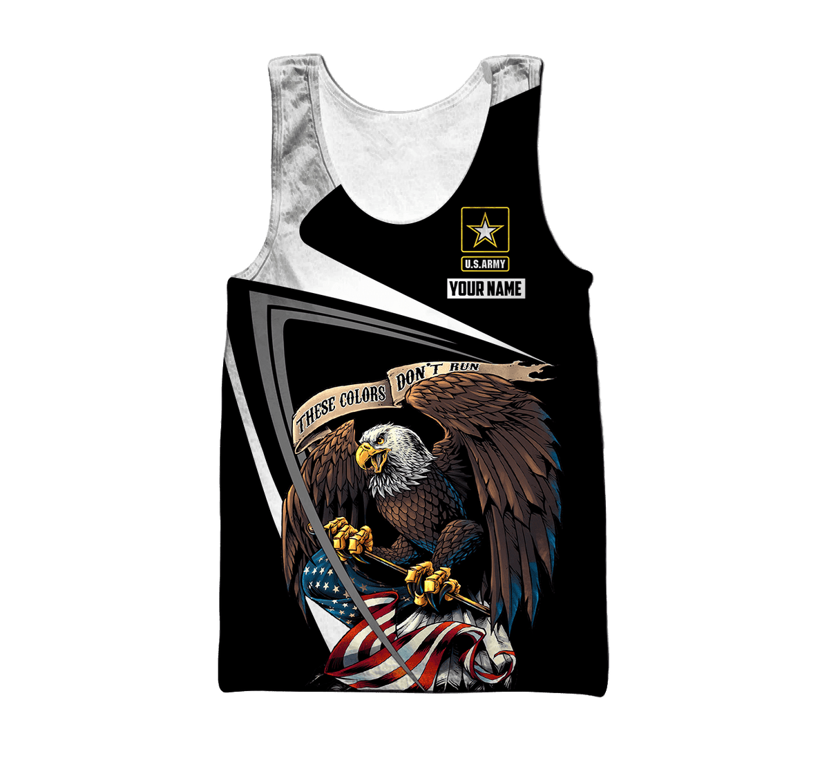 Custom name US Army Veteran 3D printed shirts Proud Military