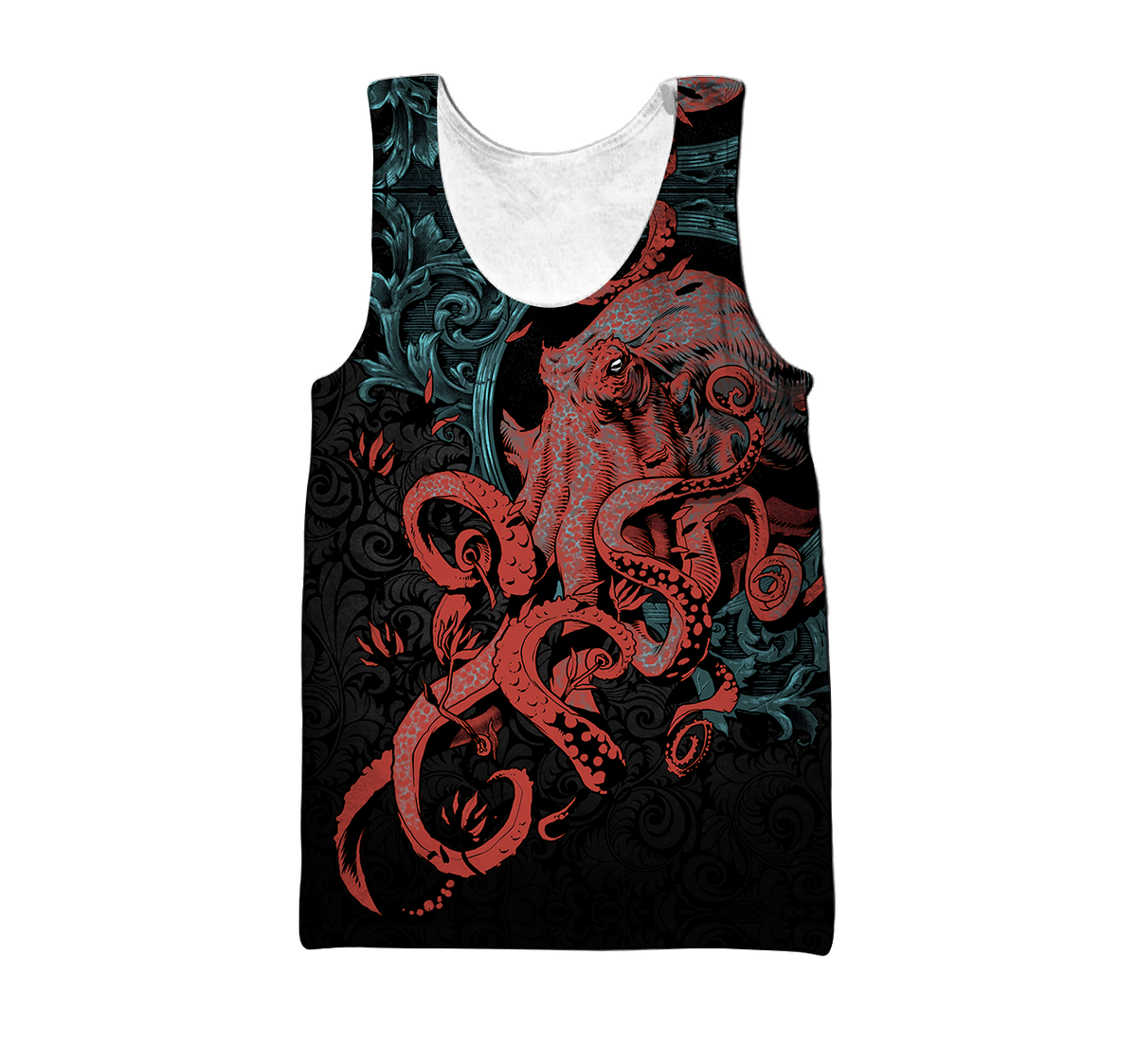 Premium Unisex Hoodie Kraken Gothic Tattoo ML