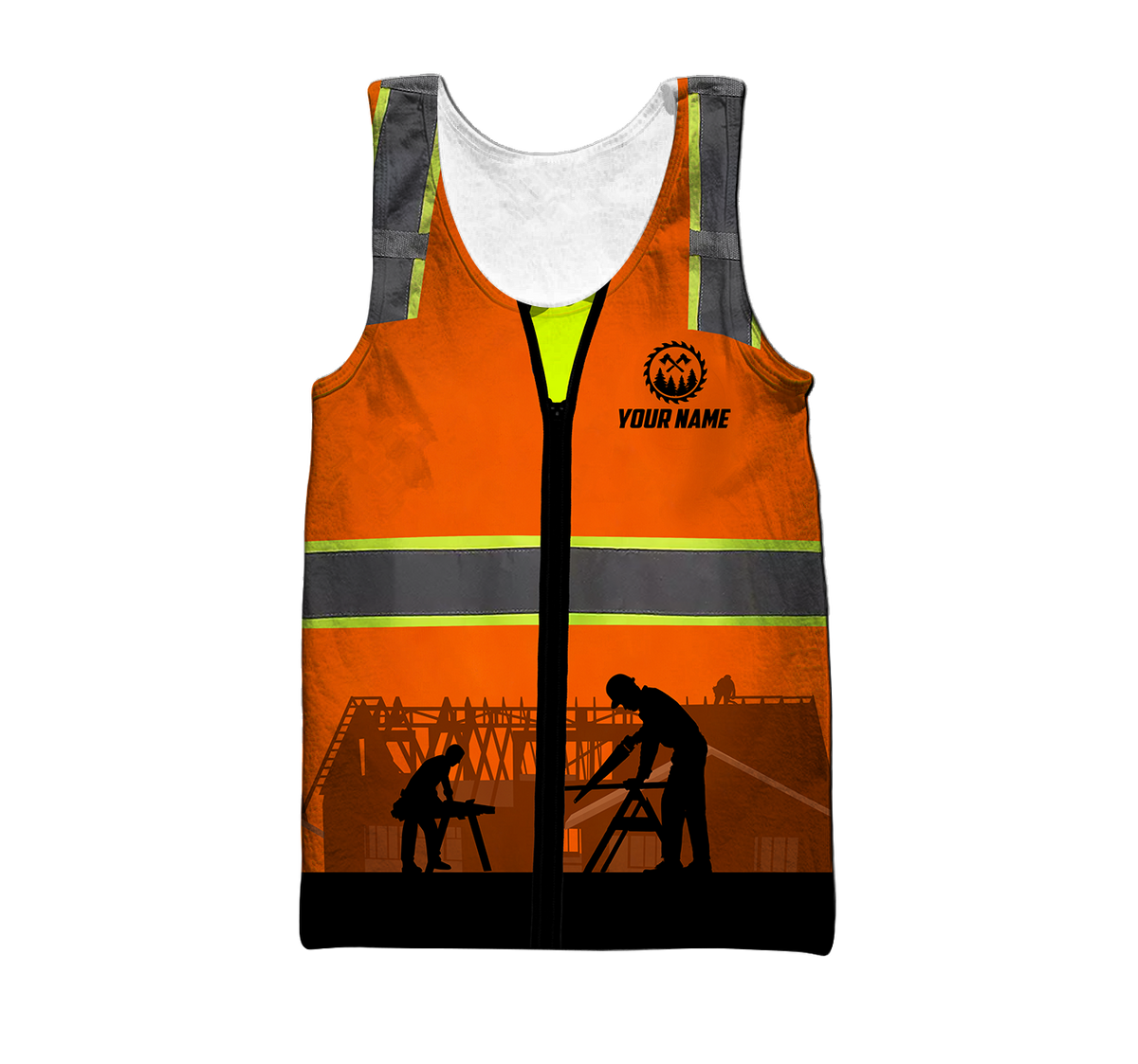 Premium Custom Name Carpenter 3D All Over Printed Unisex