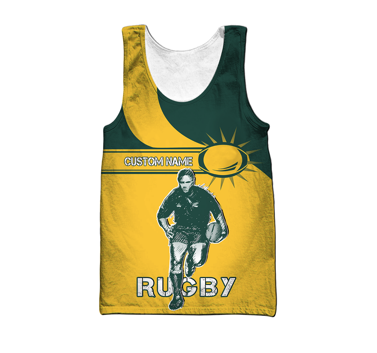 Personalized Australian Rugby 3D Printed Unisex Shirts