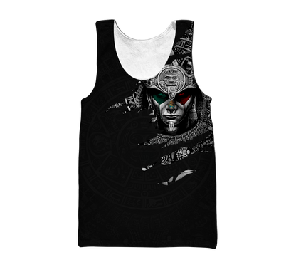 Aztec Warrior 3D All Over Printed Hoodie