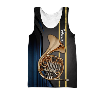 Personalized Horn 3D All Over Printed Shirts For Men And Women TN