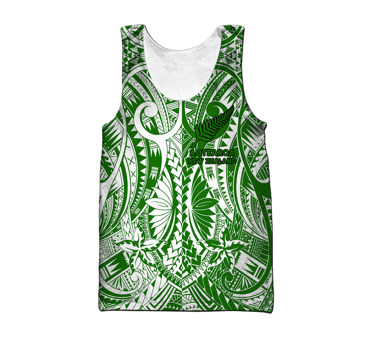 New zealand Aotearoa silver fern classic 3d all over printed