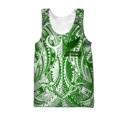 New zealand Aotearoa silver fern classic 3d all over printed