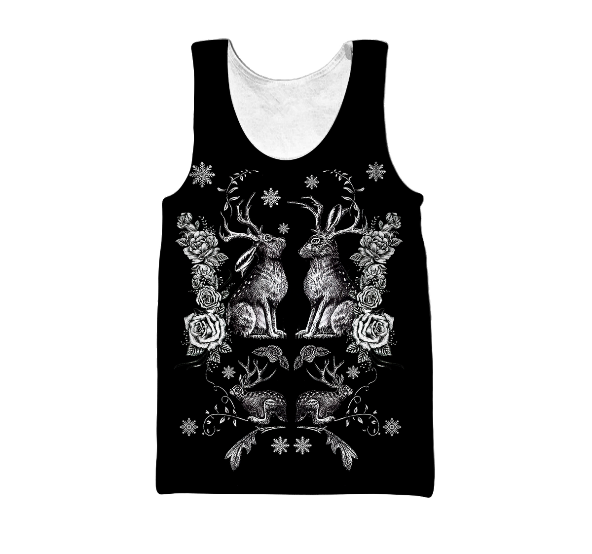 Premium Jackalope 3D All Over Printed Unisex Shirts