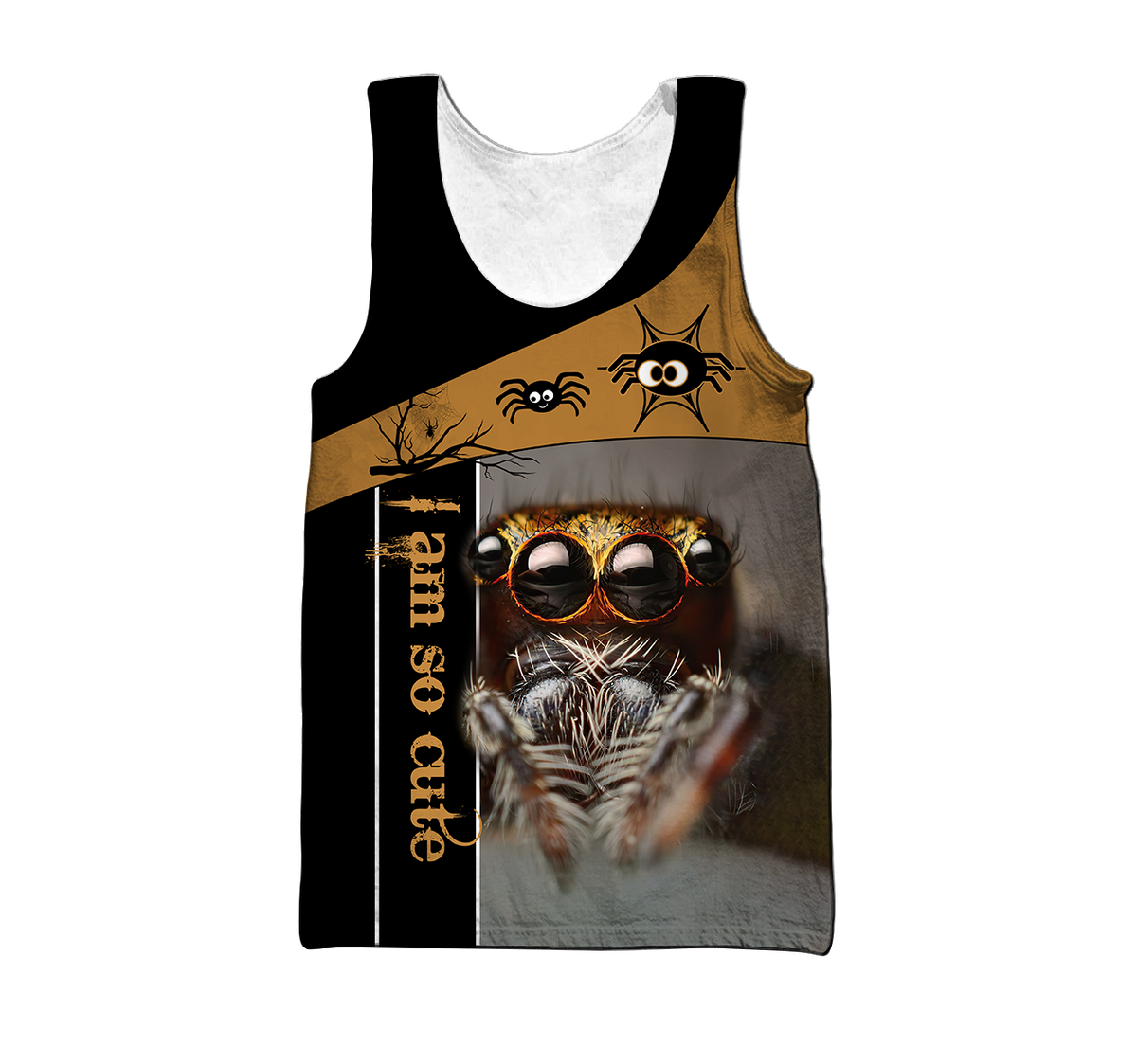 Spider Tarantula Cute 3D All Over Printed Premium Unisex Hoodie ML