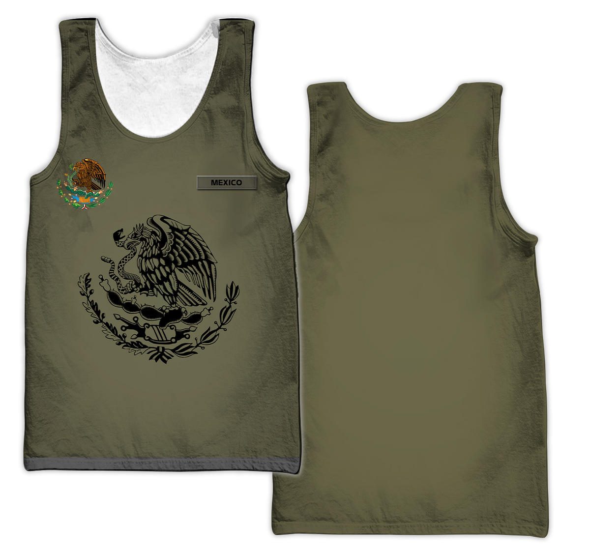 Mexican Customize 3D All Over Printed Shirts For Men And Women PD04012103