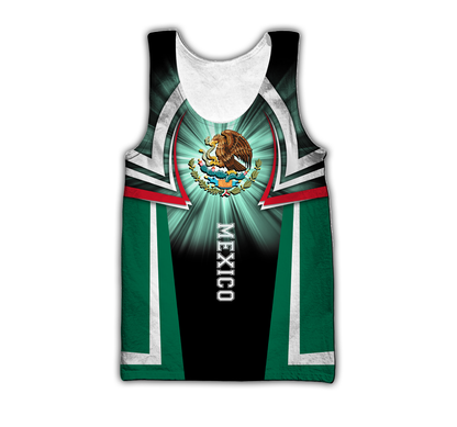 Mexico 3D All Over Printed Unisex Hoodie