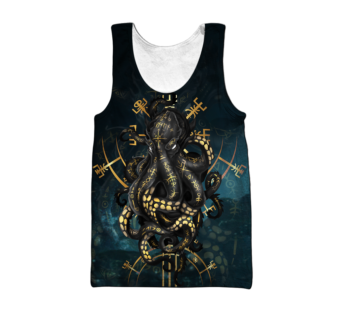 Premium Unisex Hoodie Kraken Octopus King of The Seven Seas II ML