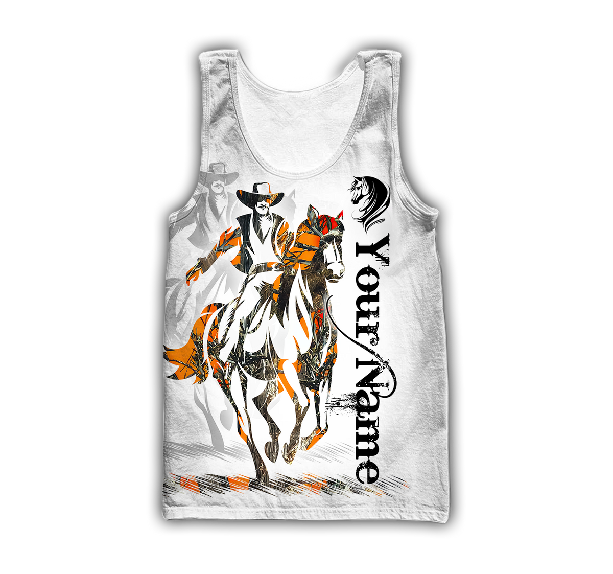 Personalized Name Rodeo 3D All Over Printed Unisex Shirts Cowboy Tattoo