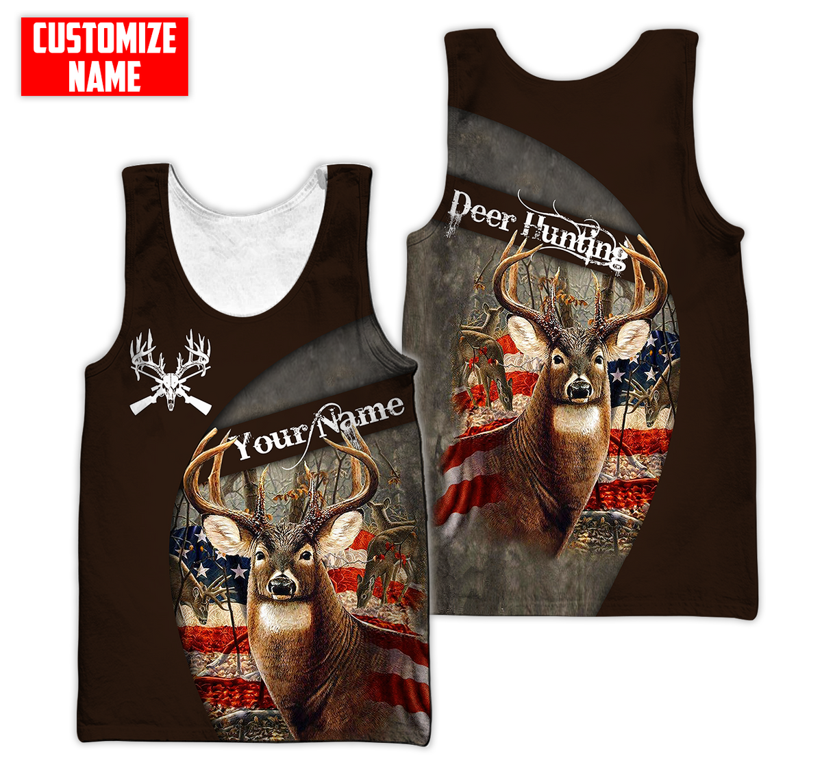 Customized Name Hunting Season 3D All Over Printed Unisex Shirts