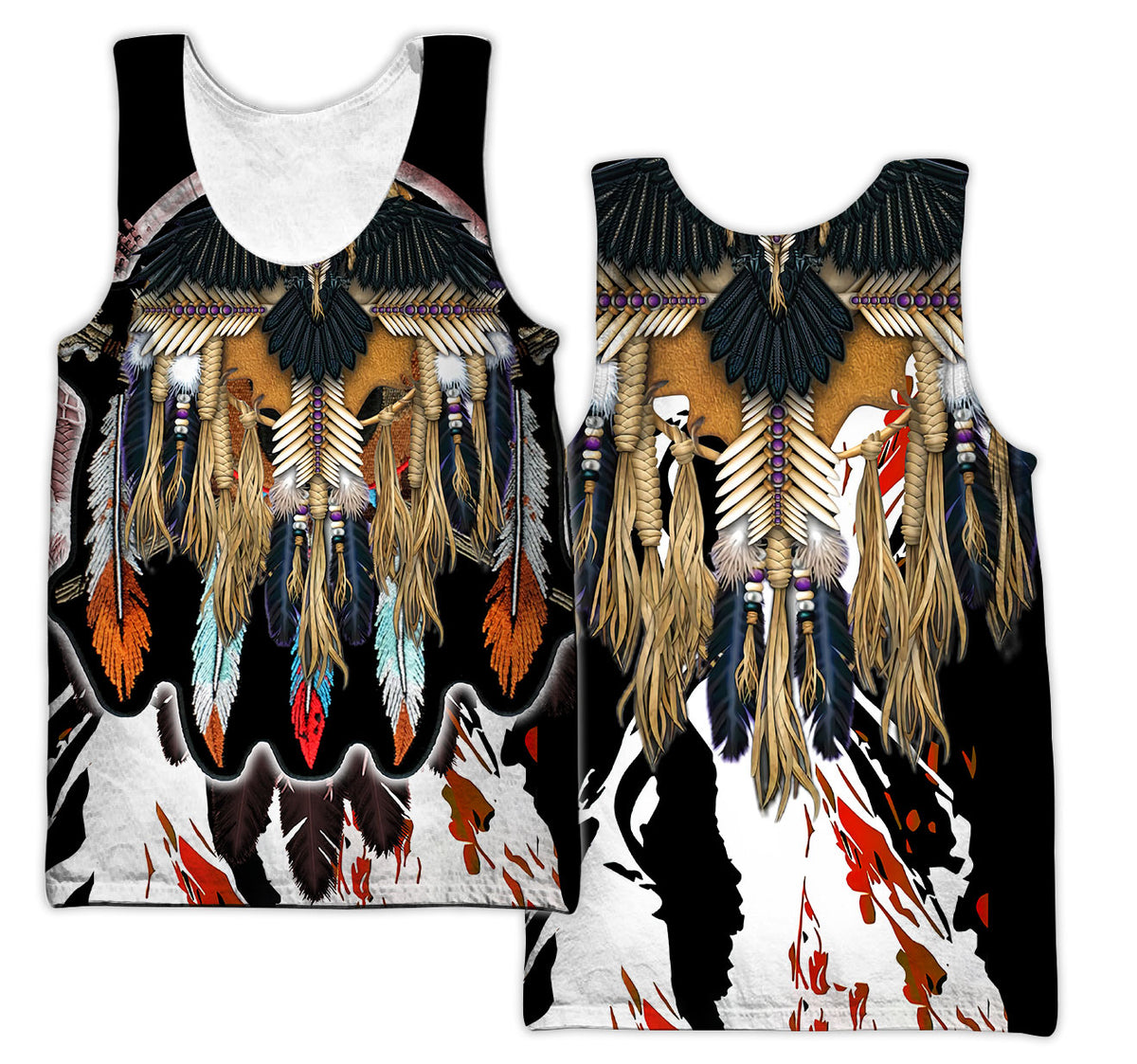 Native American 3D All Over Printed Unisex Shirts