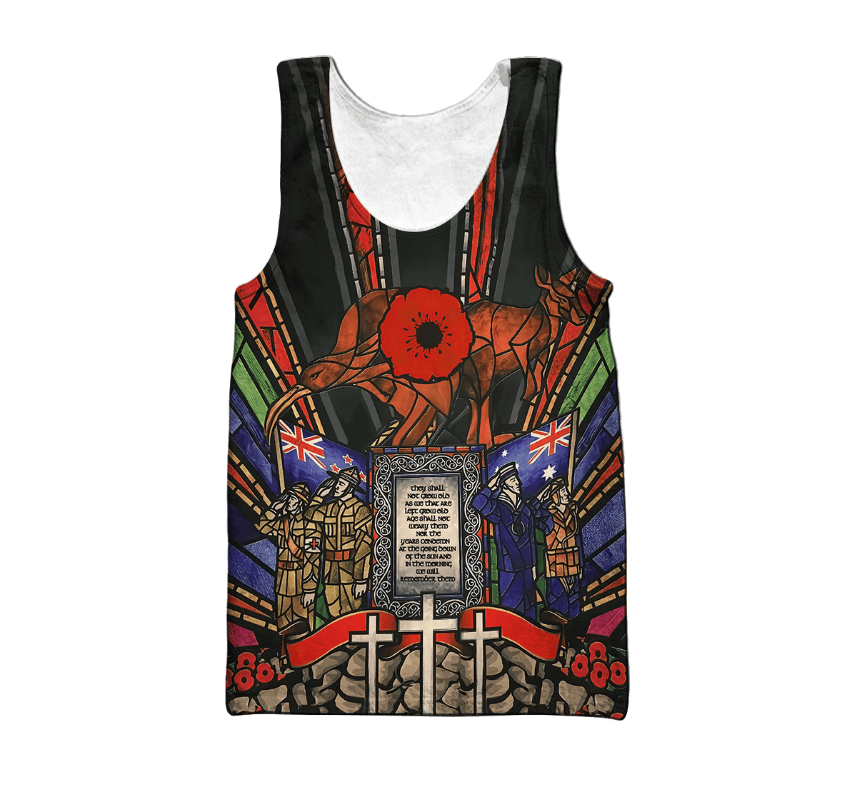 Premium Anzac Day Lest We Forget 3D All Over Printed Unisex