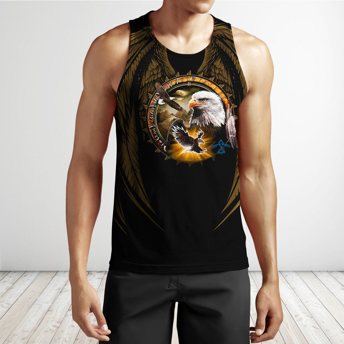 Eagle Native American 3D All Over Printed Unisex Shirts
