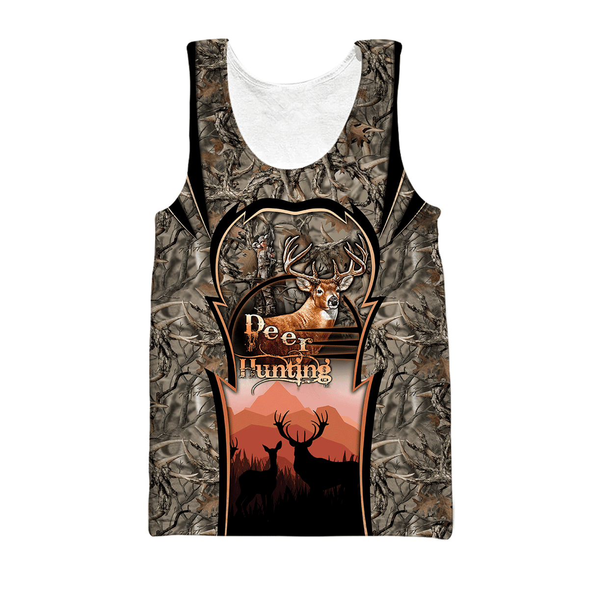 Deer Hunting Persionalized Name 3D All Over Printed Shirts