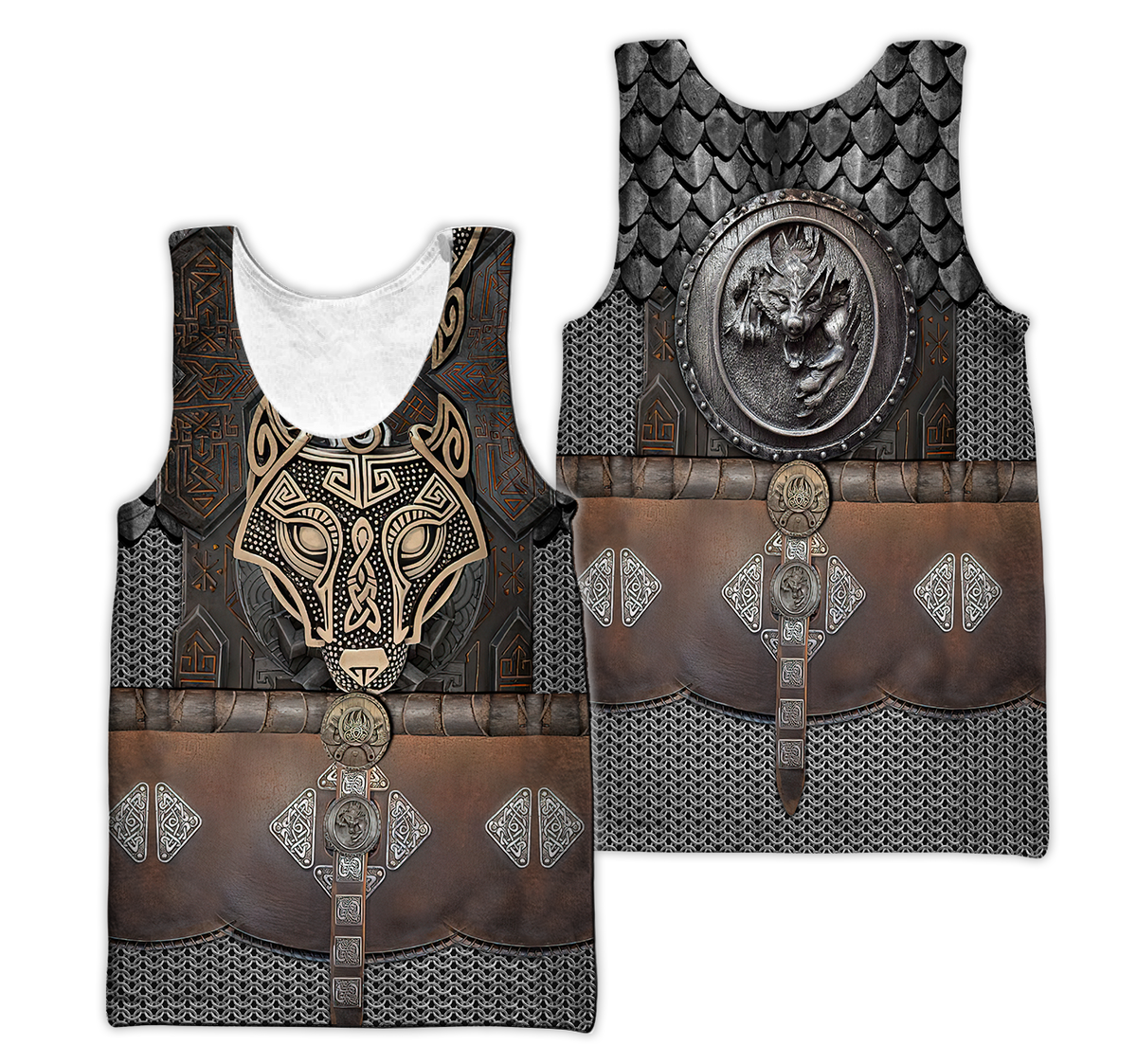 Viking Armor 3D All Over Printed Unisex Shirts