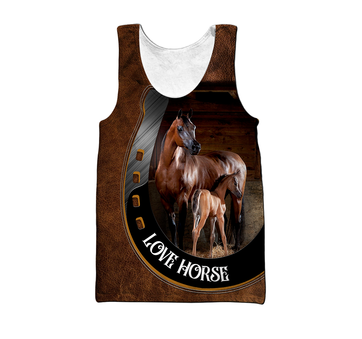Love Horse 3D All Over Printed Shirts For Men And Women TN
