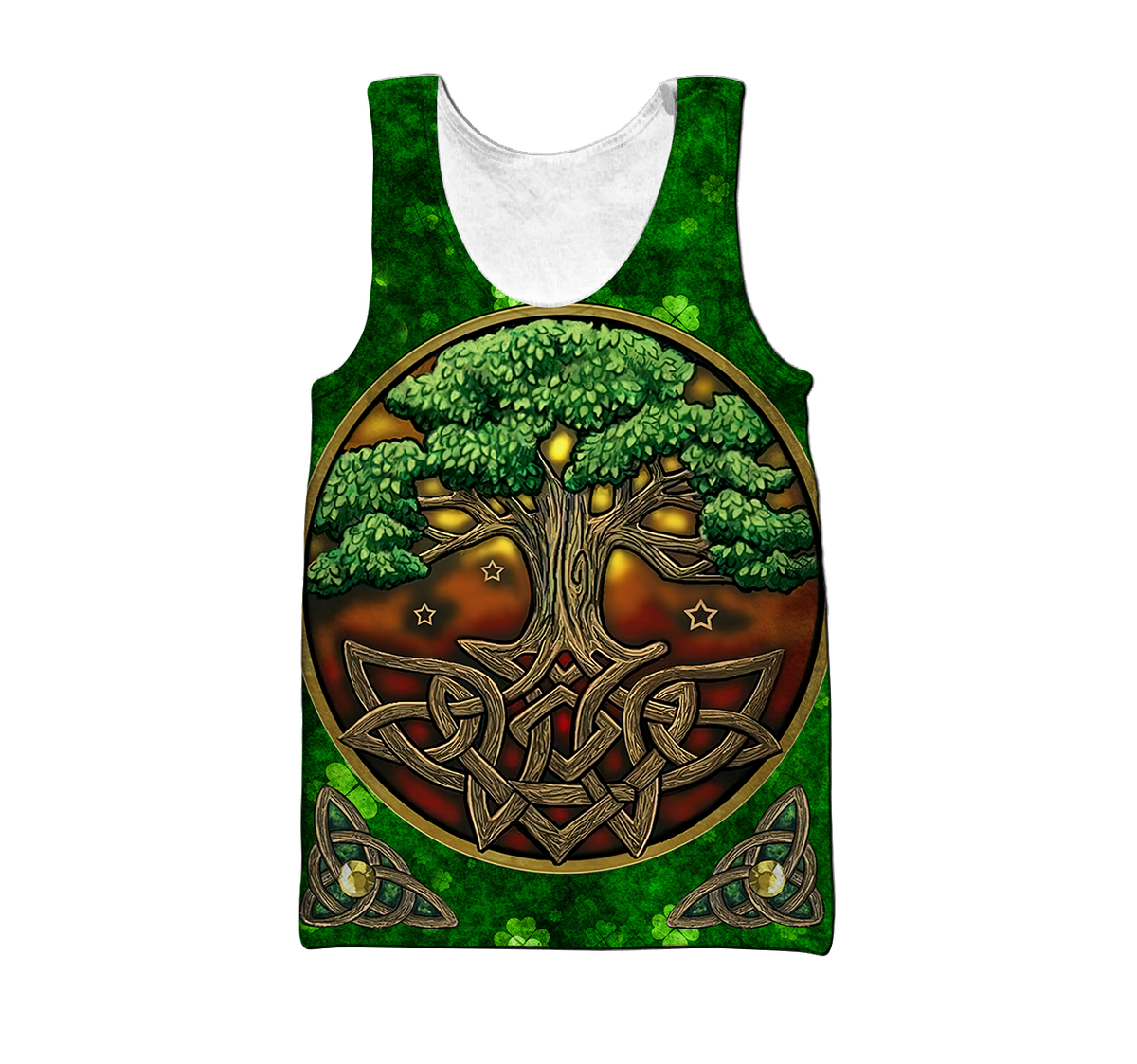 Premium Tree Of Life Irish Saint Patrick's Day 3D Printed Unisex Shirts TN