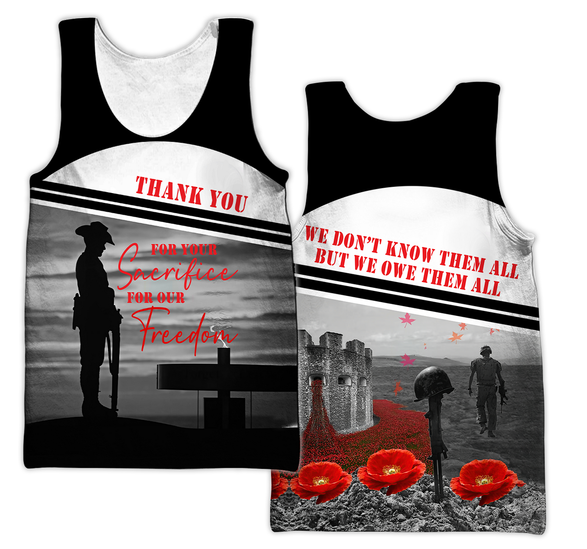 Premium Lest We Forget New Zealand Veteran 3D All Over Printed