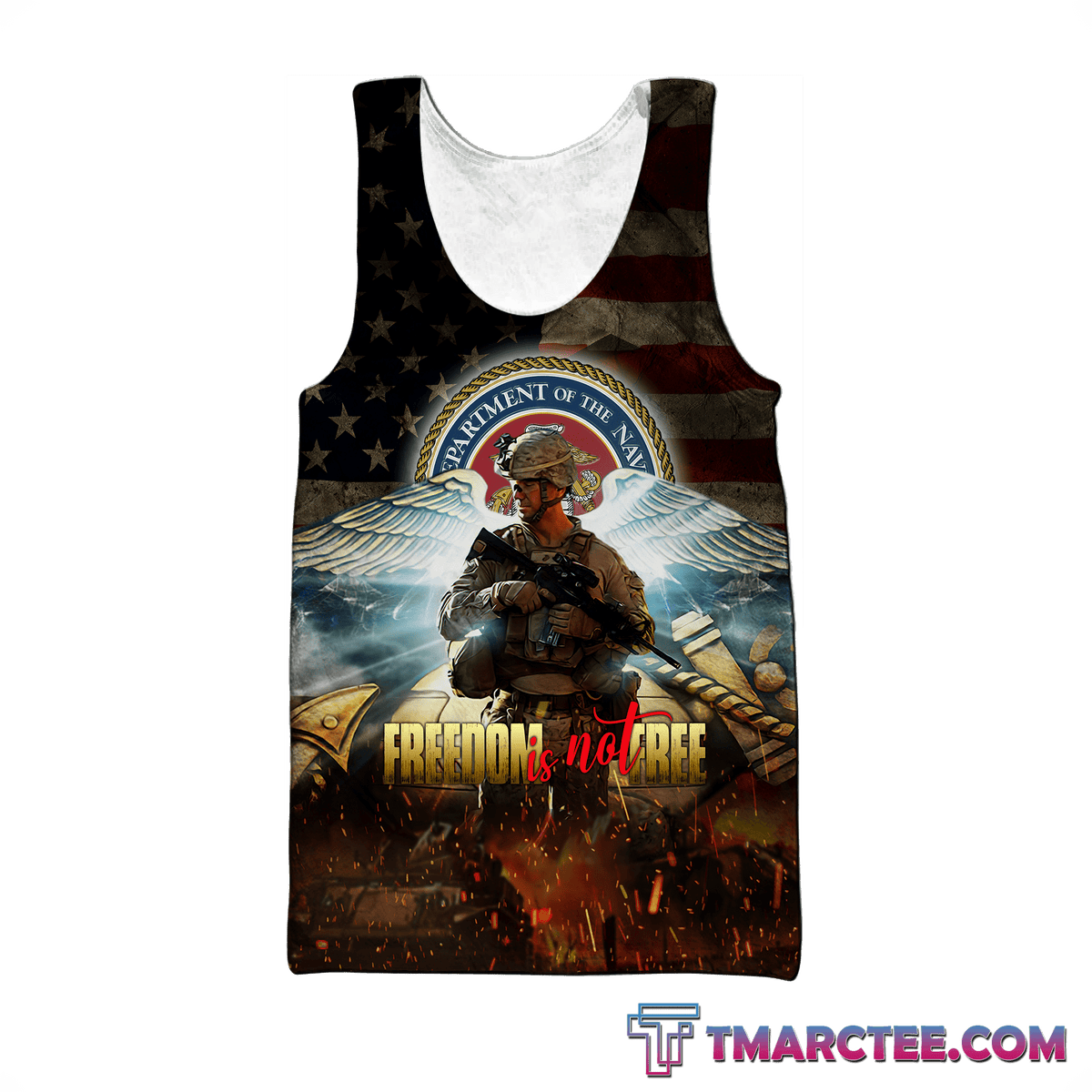 Veteran Freedom is not Free 3D All Over Printed Unisex Shirts