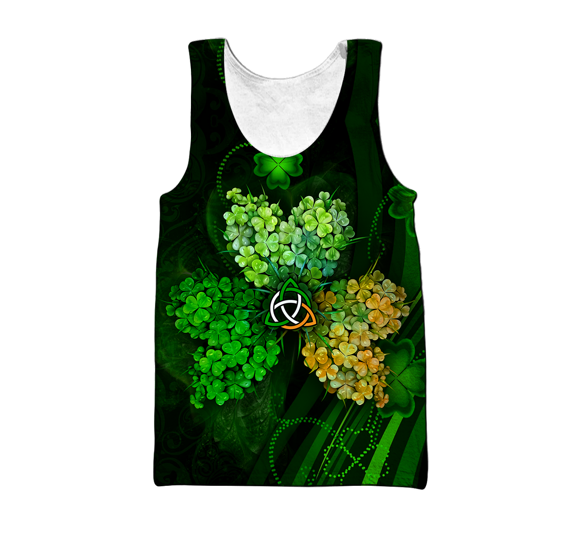 Premium Unisex Hoodie Irish St.Patrick Shamrock ML
