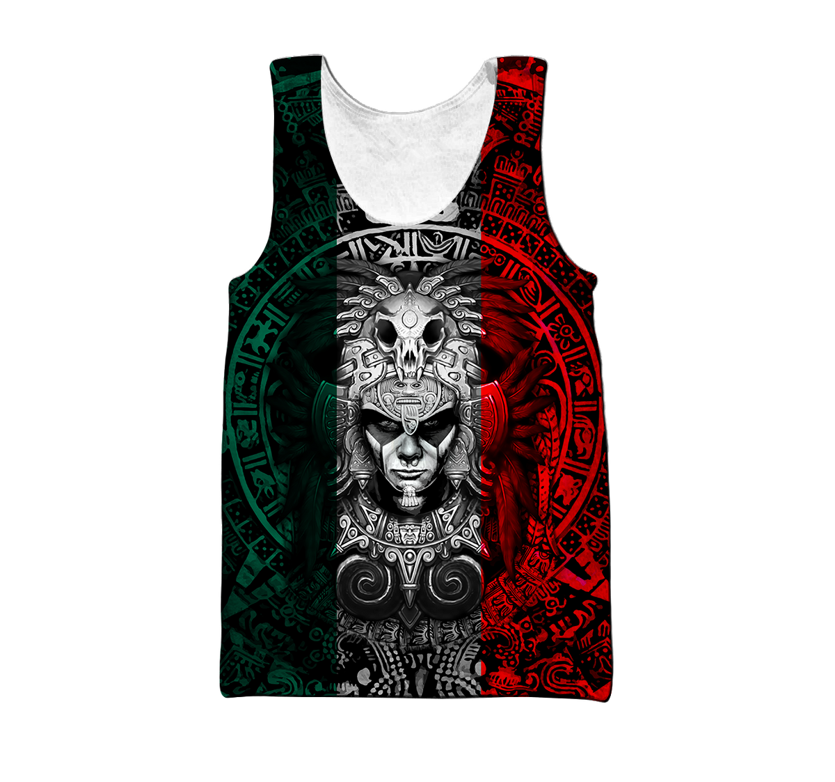 Aztec Warrior Mexico 3D All Over Printed Shirts
