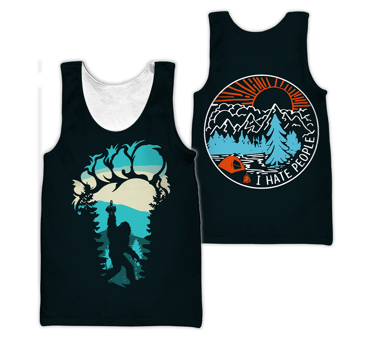 3D All Over Printed Camping  Unisex Shirts SN02022103 XT