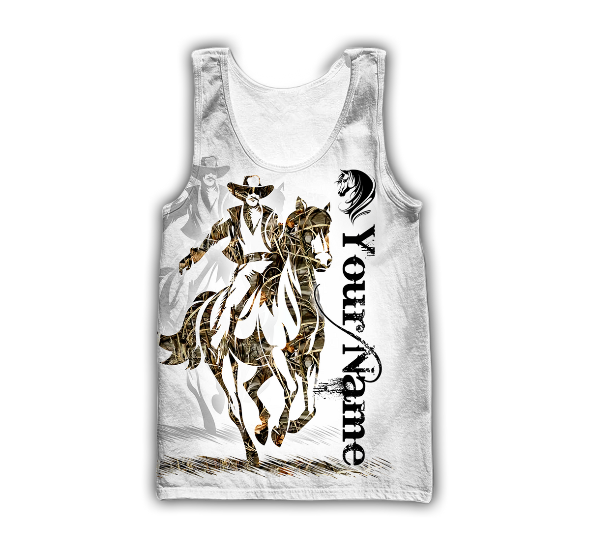 Personalized Name Rodeo 3D All Over Printed Unisex Shirts Cowboy Tattoo Ver 2