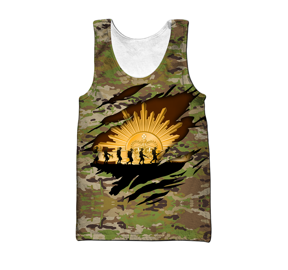 Premium Personalized Anzac Day Australian Army 3D All Over Printed Unisex Shirts TN