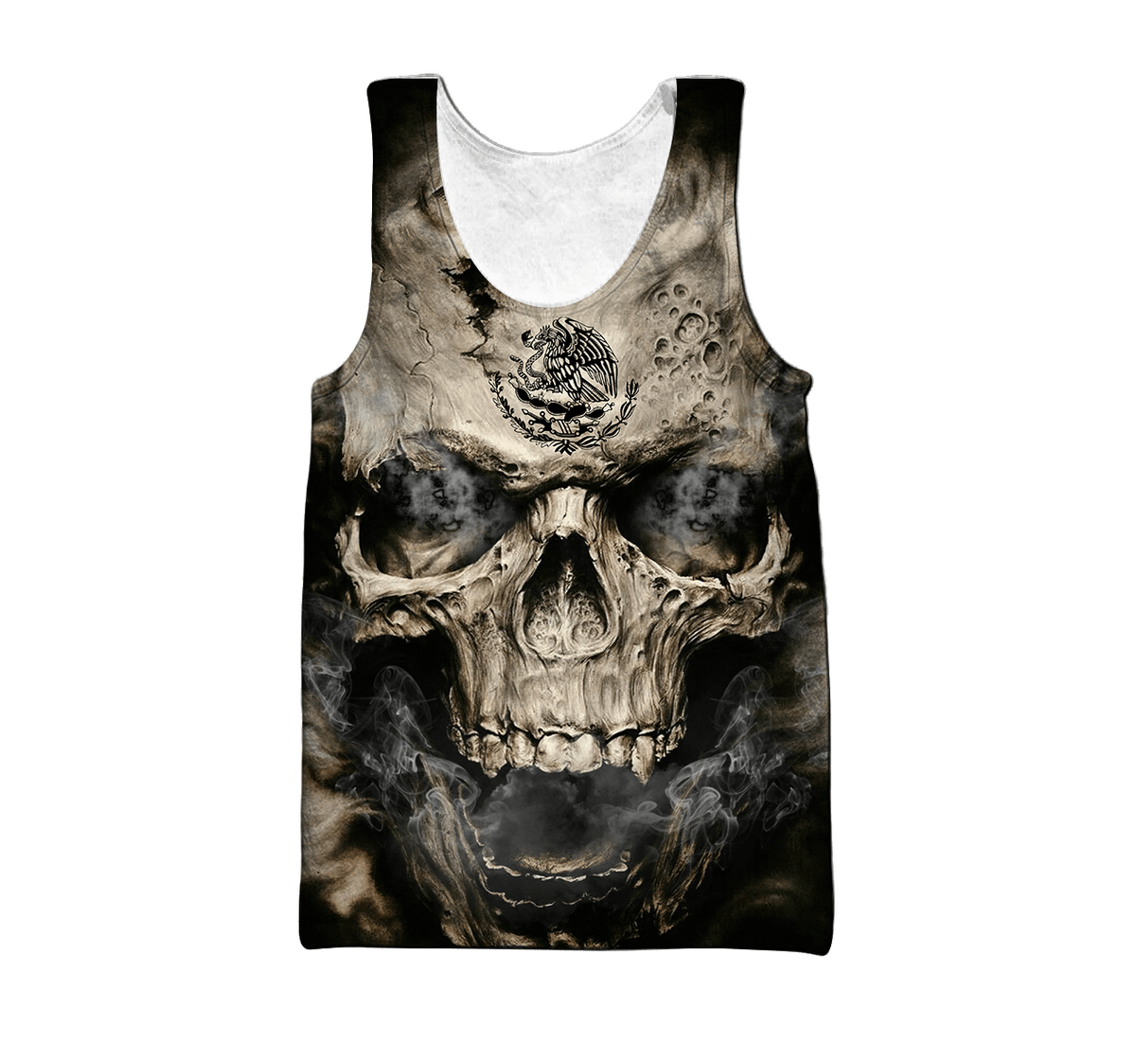 Mexican Skull 3D All Over Printed Unisex Hoodie