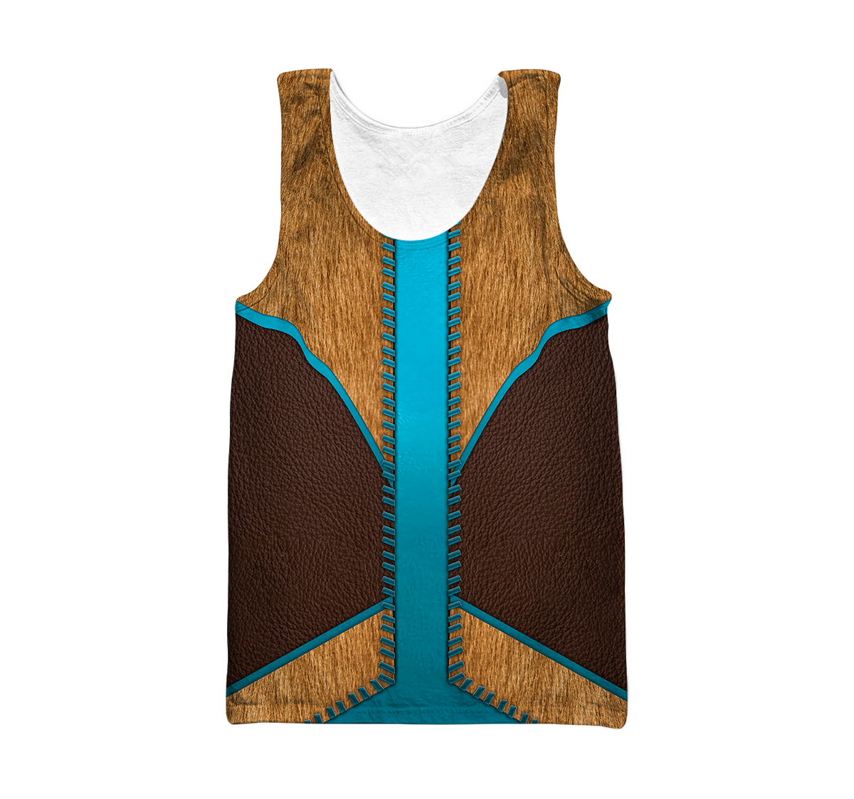 Native Cowboy Jacket No10 Cosplay 3D Over Printed Unisex Deluxe Hoodie ML
