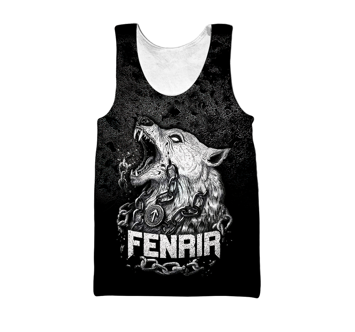 Premium Fenrir Wolf 3D All Over Printed Unisex Shirts