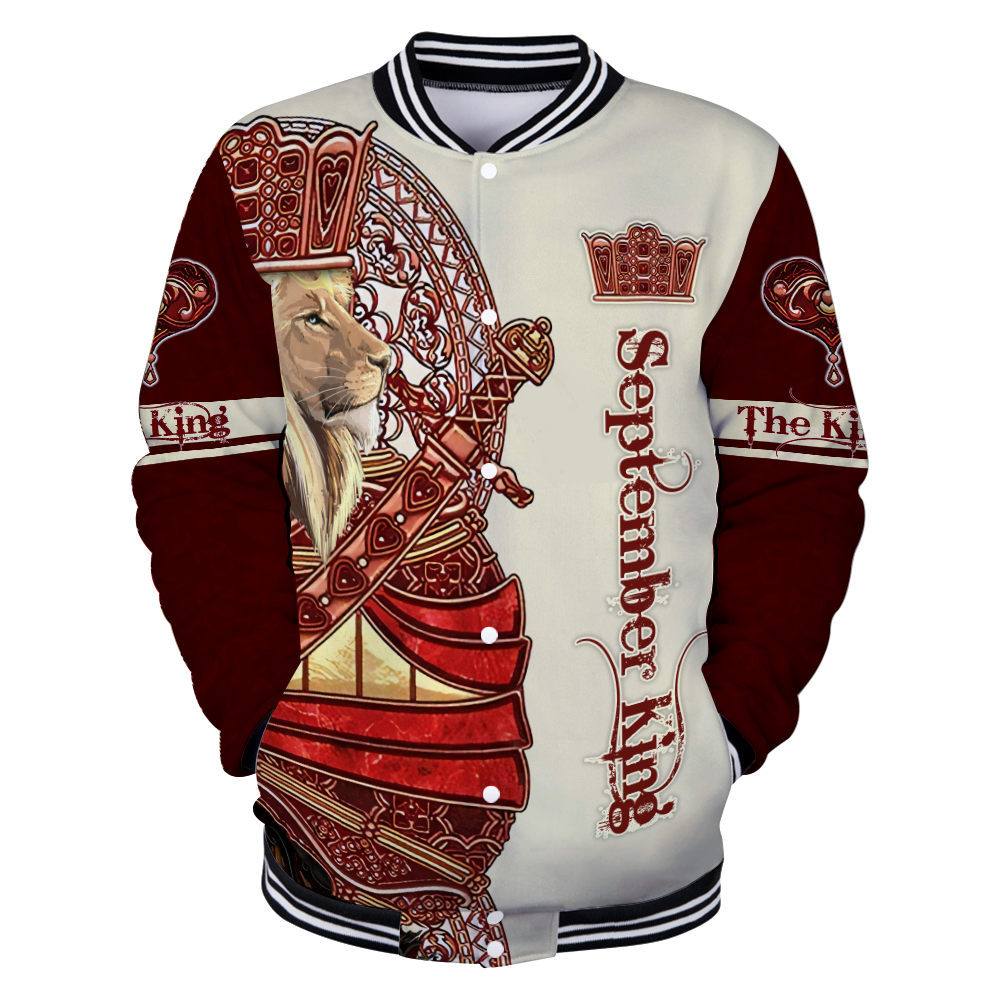 September King Lion 3D All Over Printed Unisex Shirts