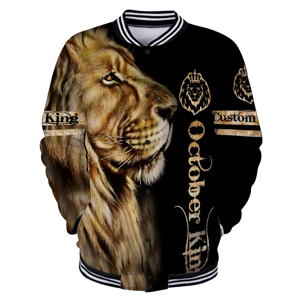 Custom Name October King 3D All Over Printed Unisex Shirts