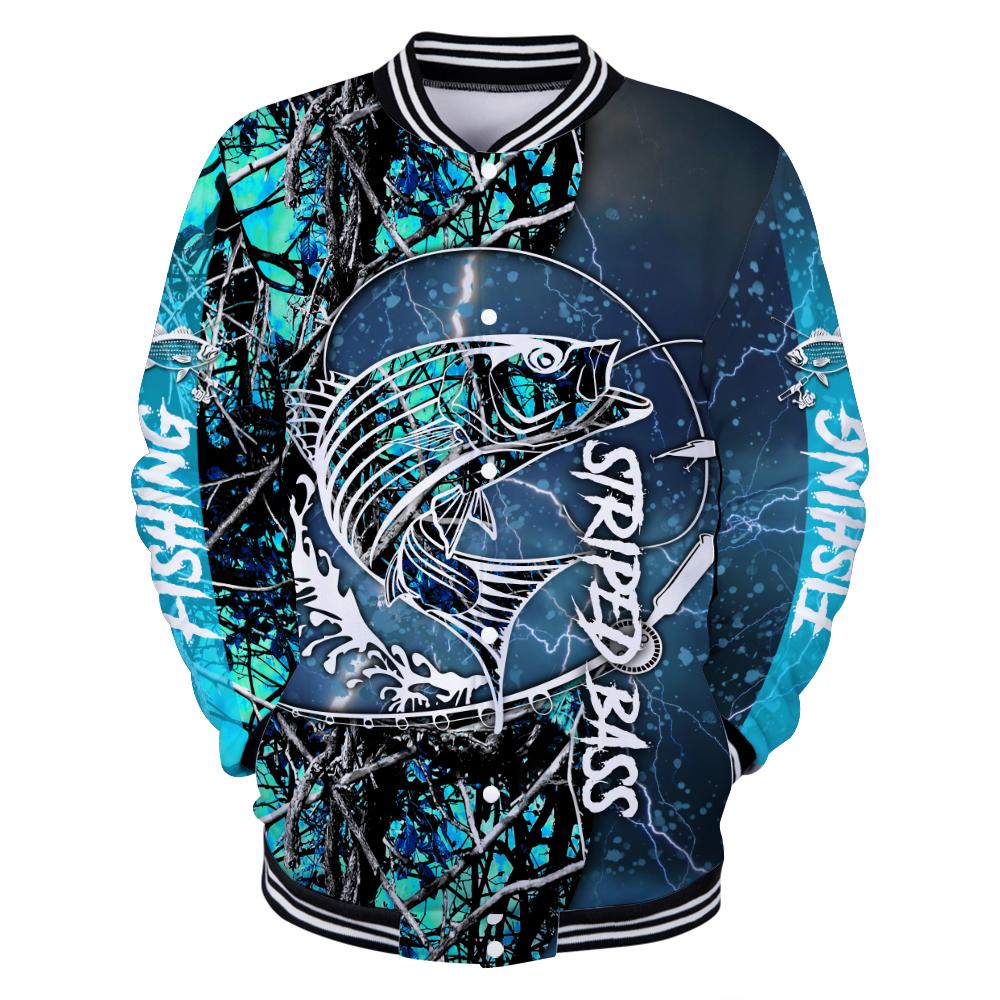 Striped Bass Fishing water camo all over printed shirts for men and women TR271202 - Amaze Style™-Apparel